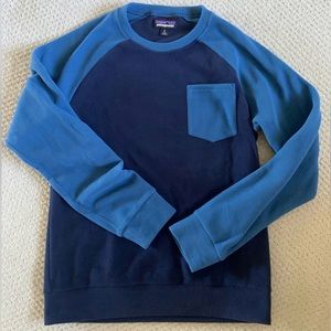 Patagonia Men’s Fleece Crewneck Sweater with Pocket